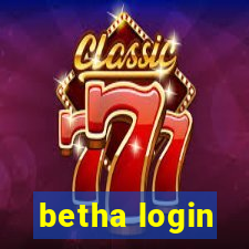 betha login